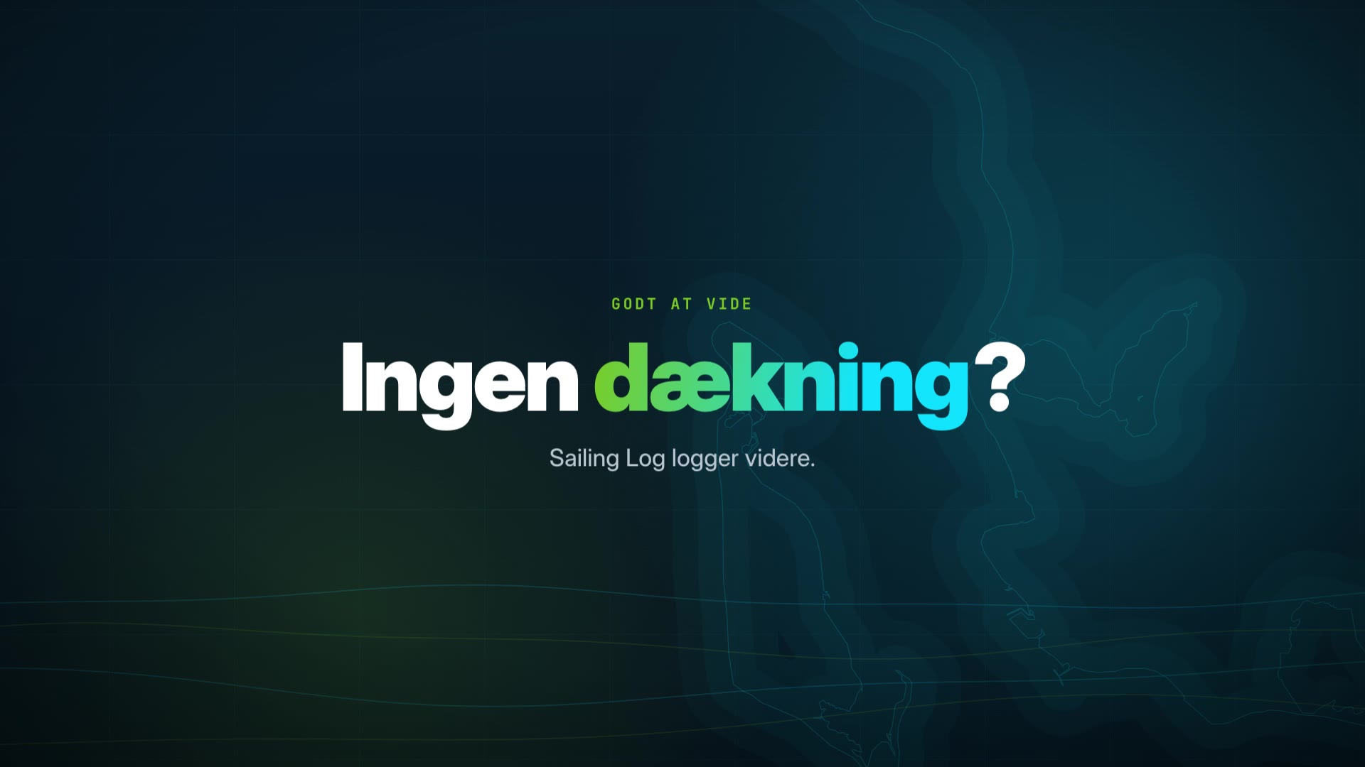 SailingLog Guide UdenDaekning 16x9